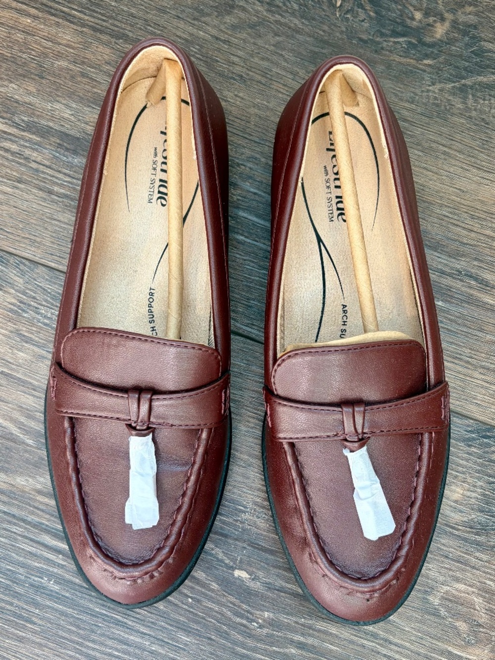 NWT LifeStride Women's Malta 3 Loafer, Wine Heirloom, Size 7.5W